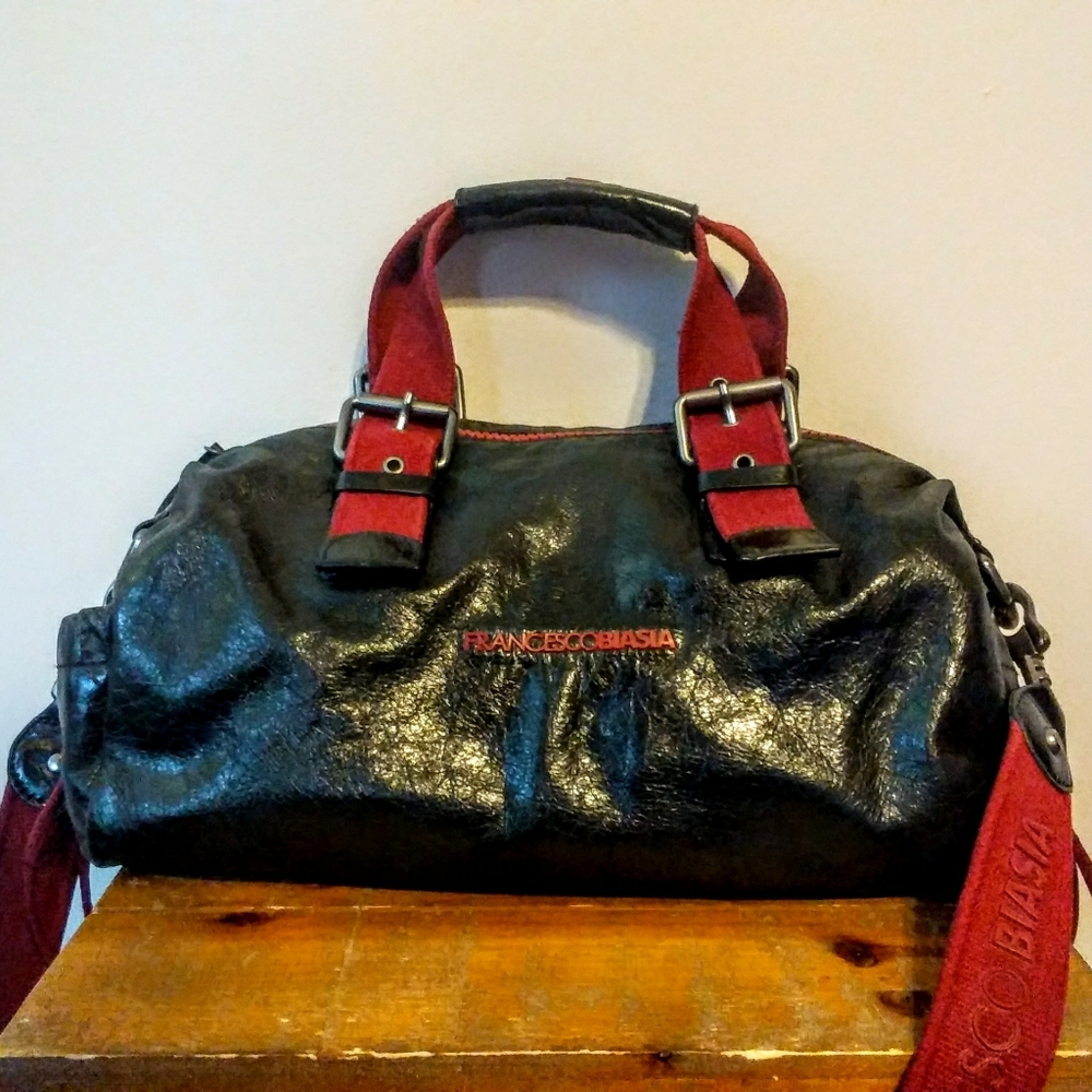 Francesco Biasia Leather Satchel